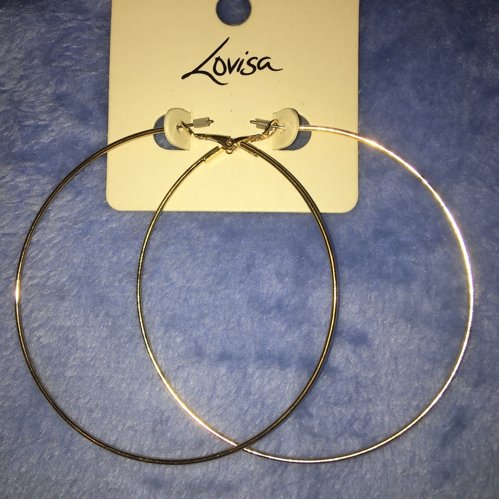 Gold Hoop Earrings